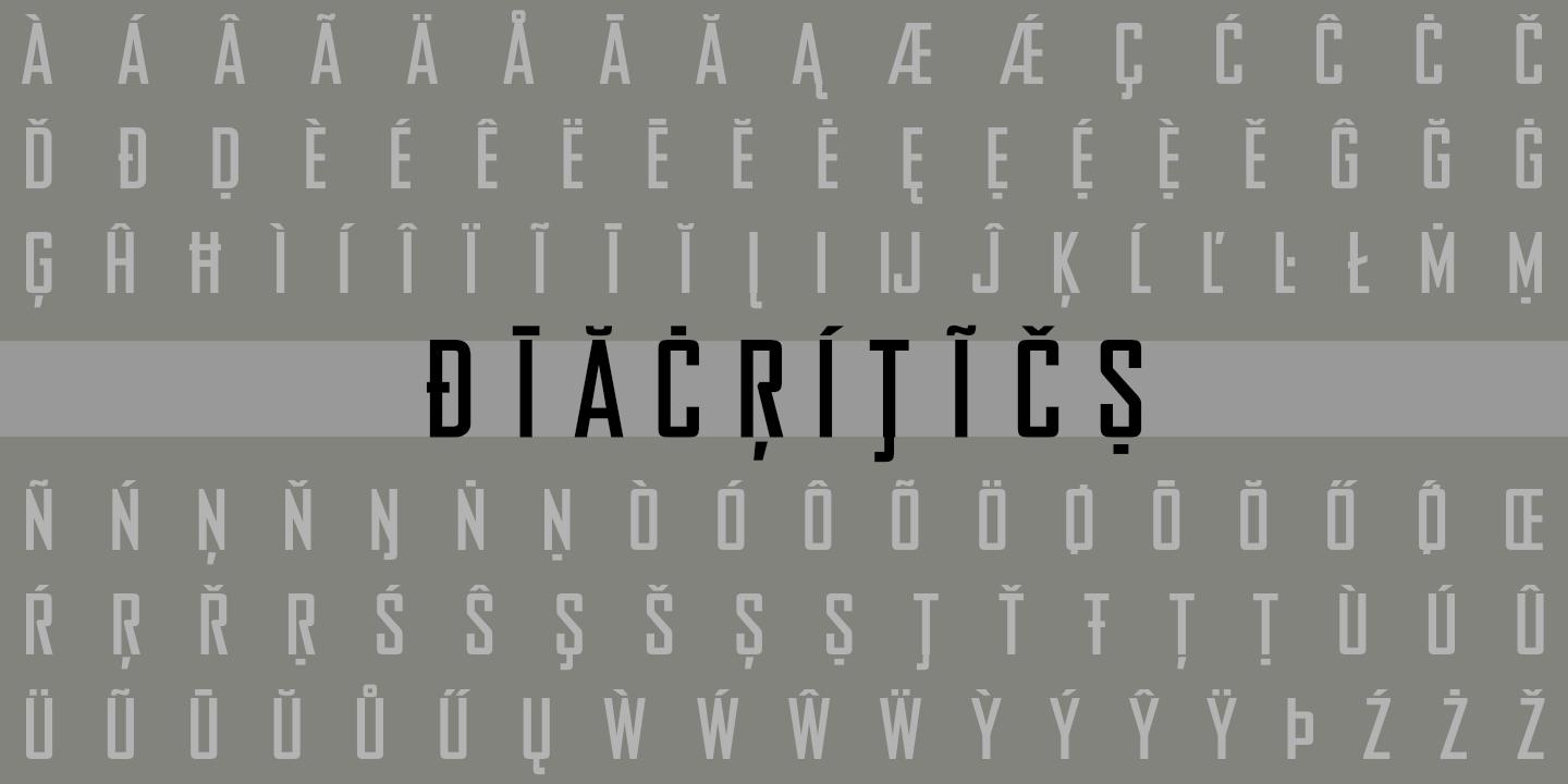 Diacritics