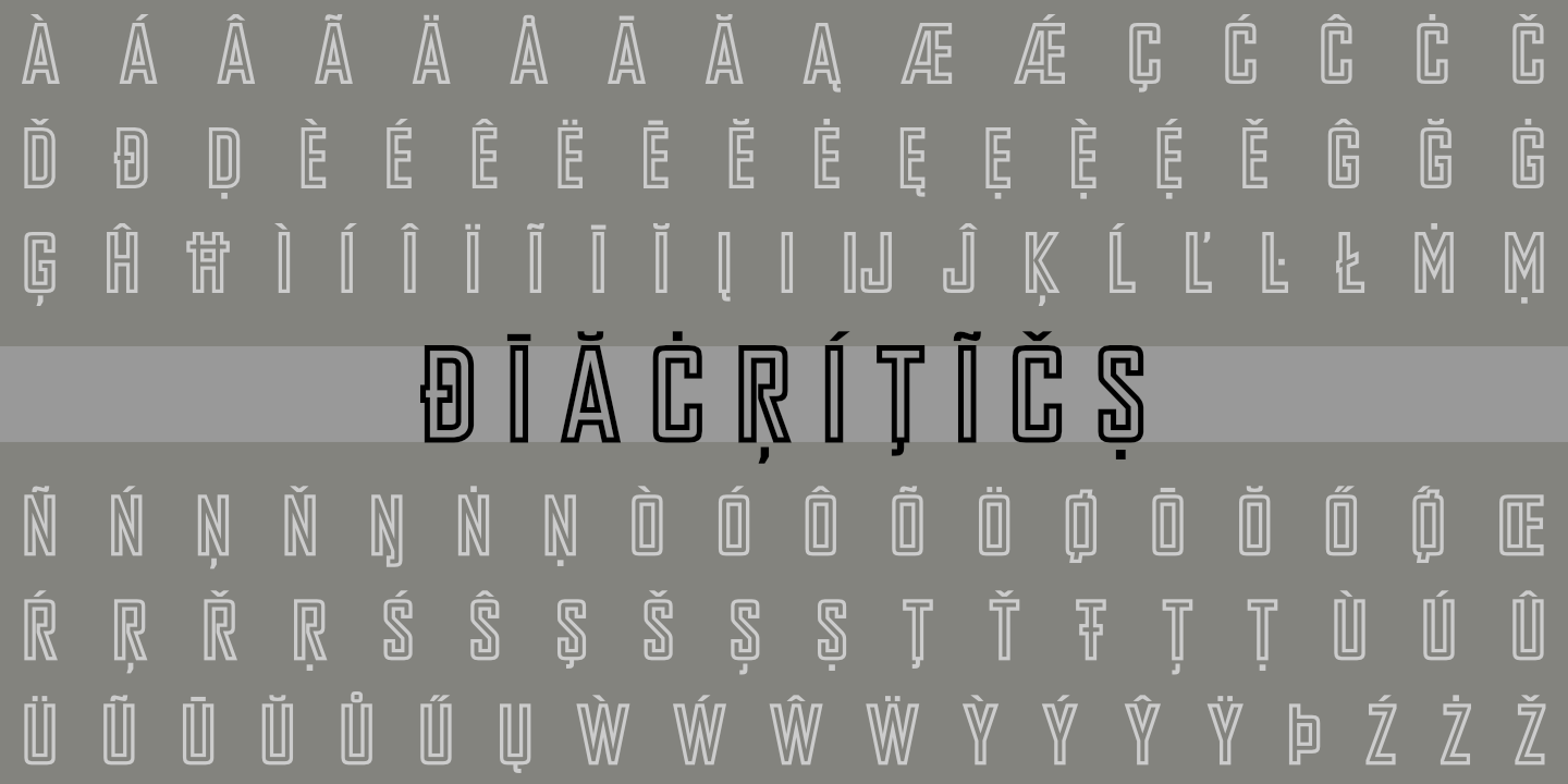 Diacritics
