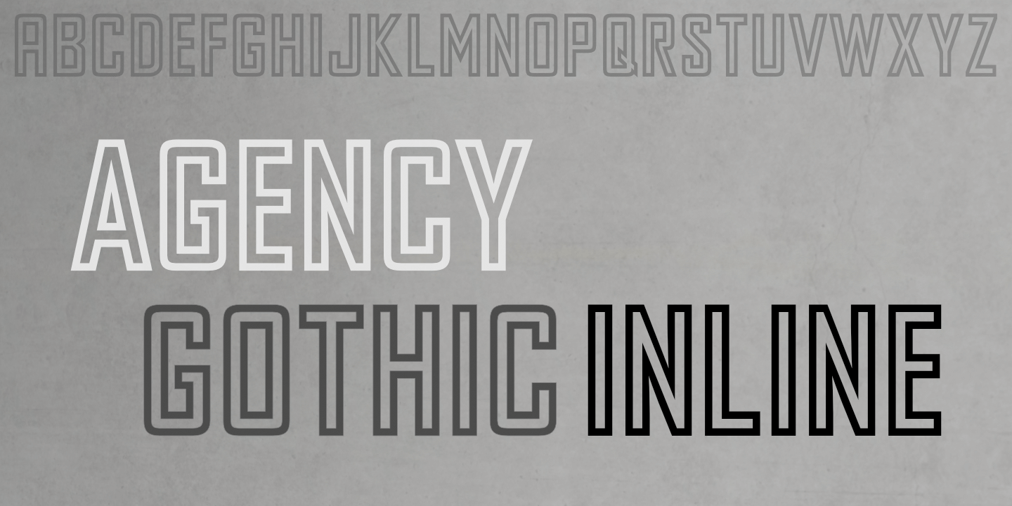 Fontname poster