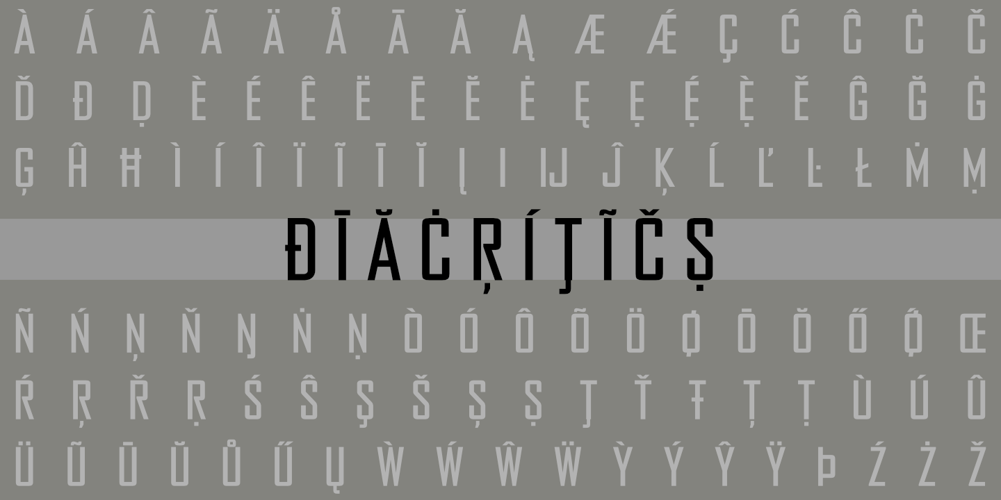 Diacritics