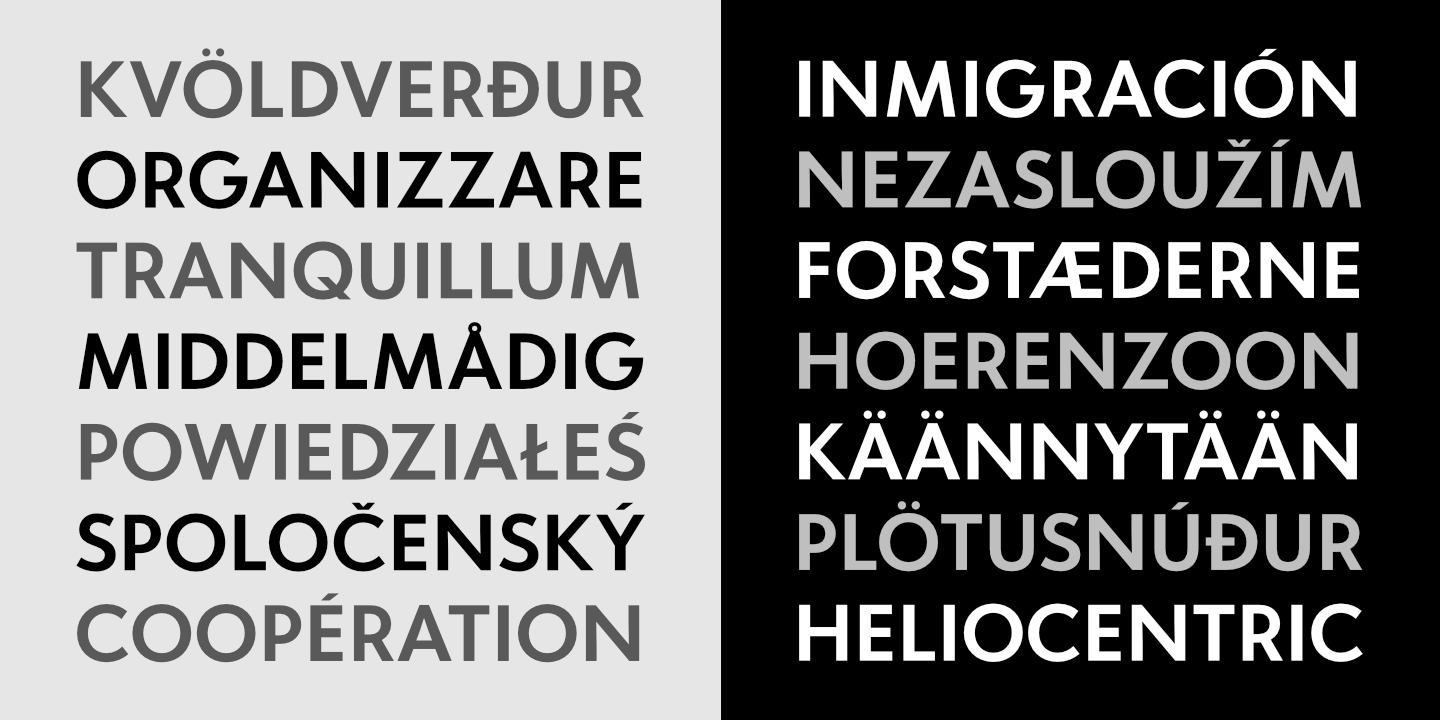 Stacked Text