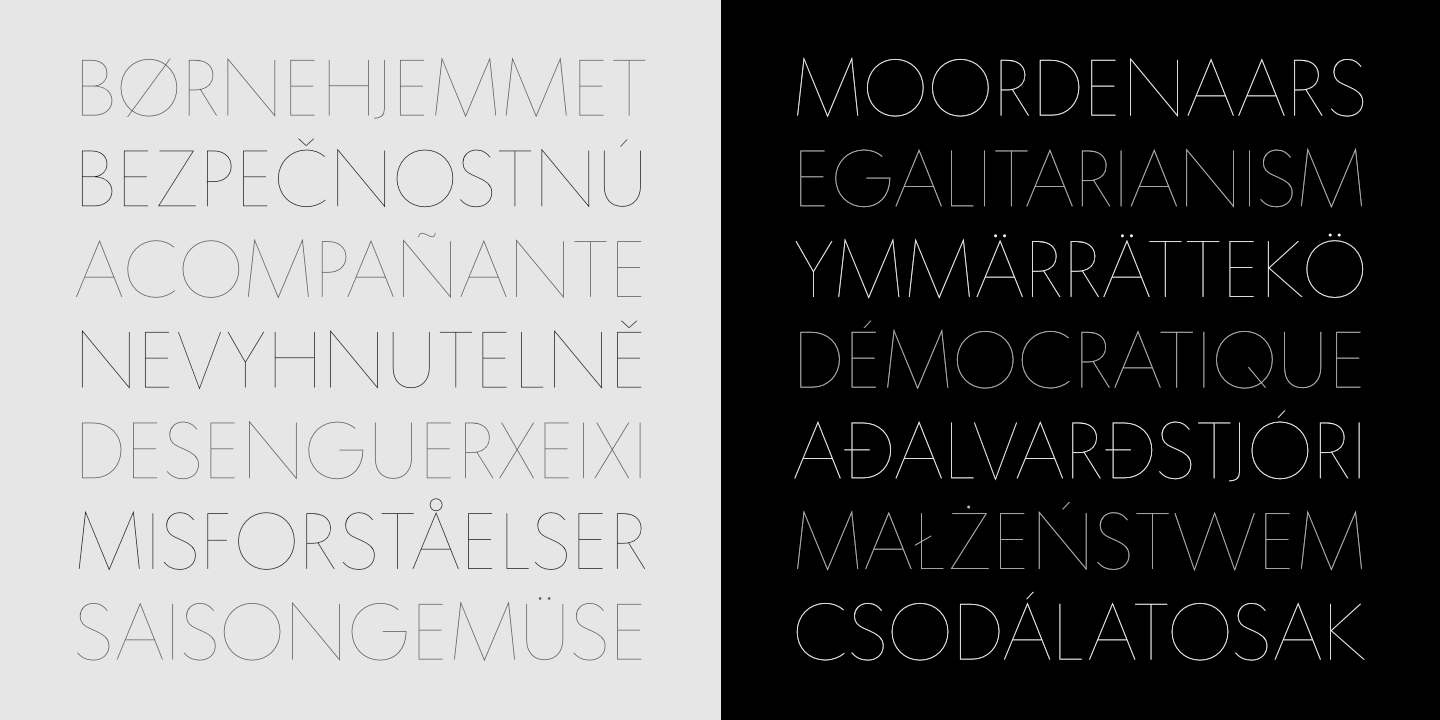 Stacked Text