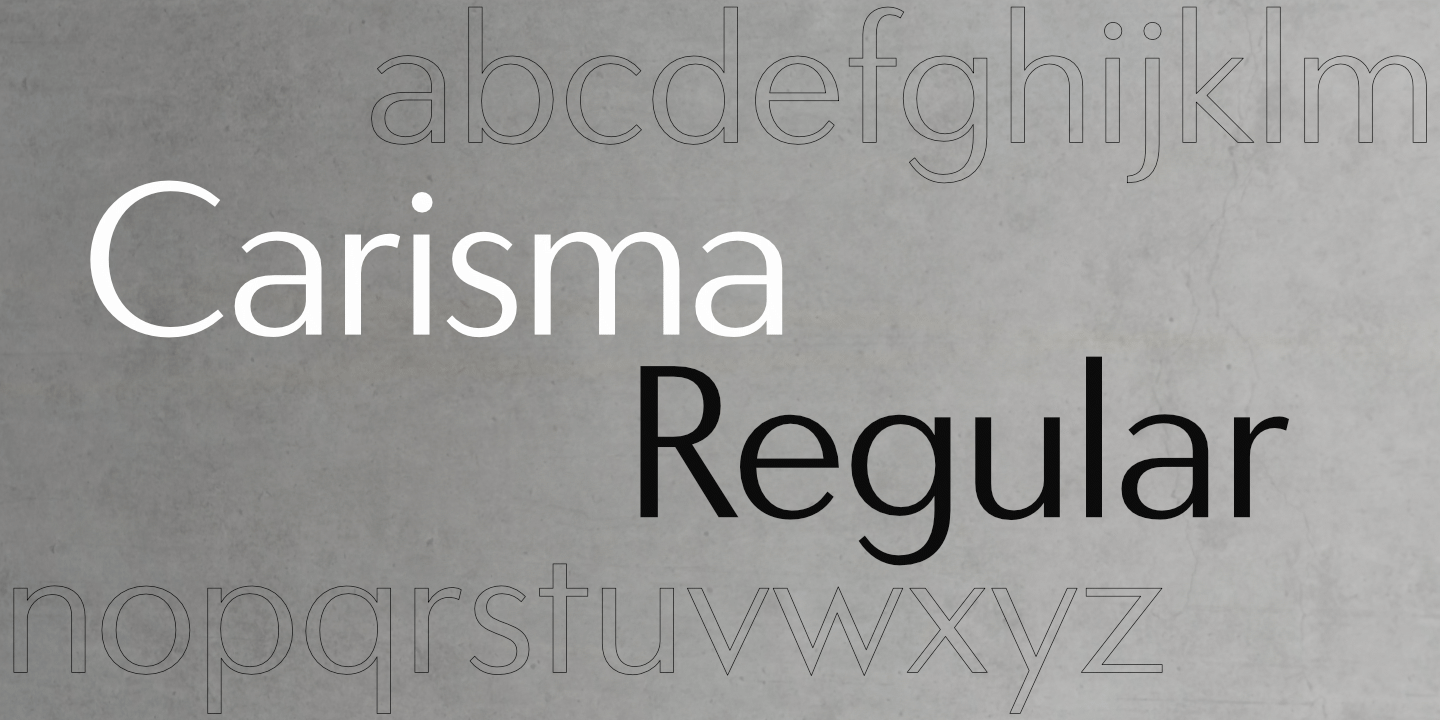 Fontname poster