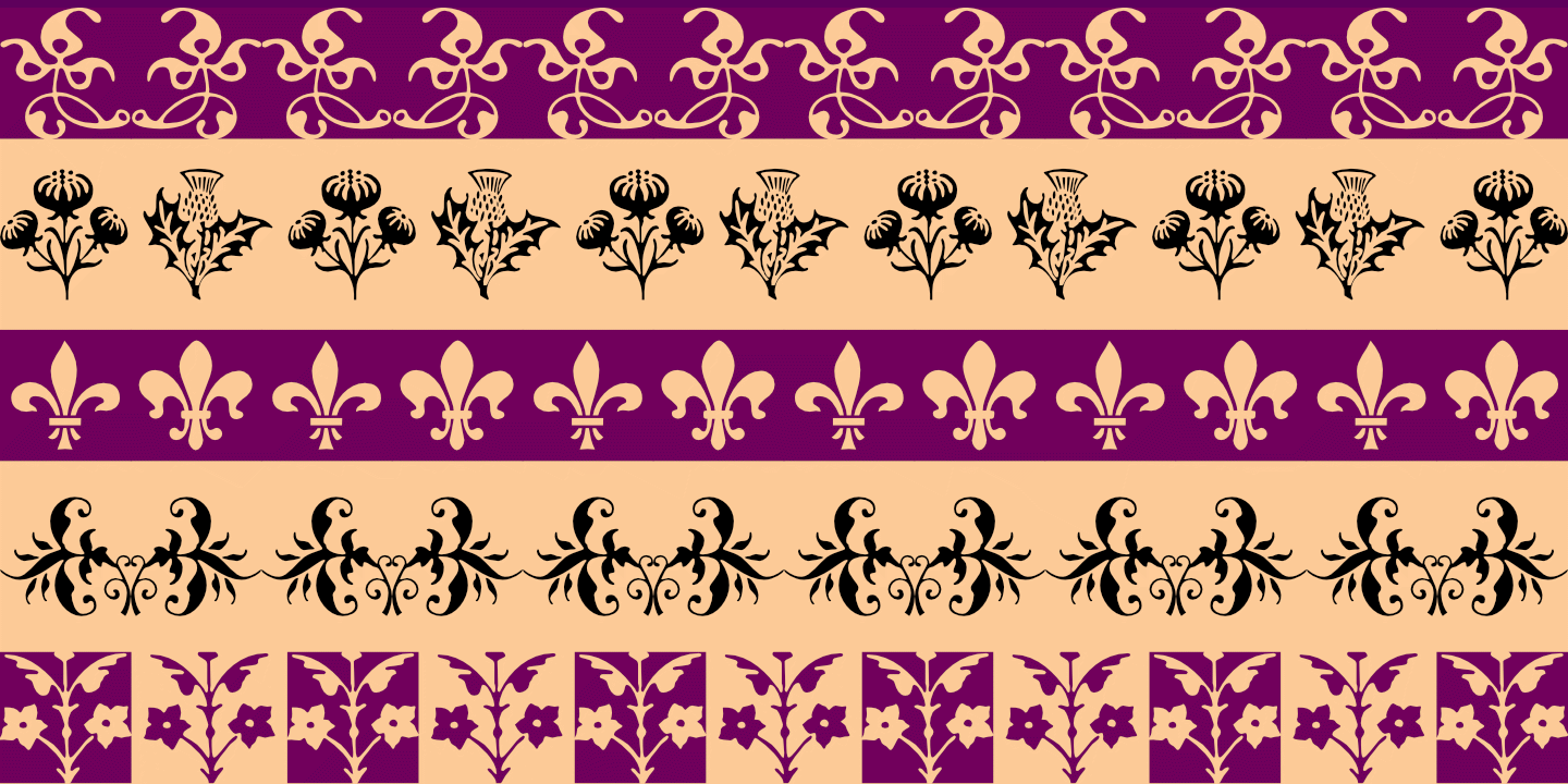 Castle Fleurons