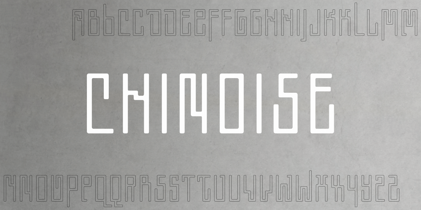 Font poster