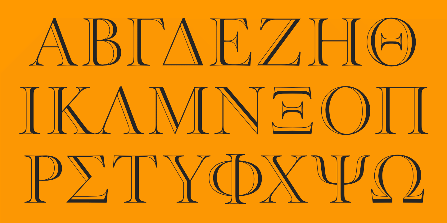 Greek Alphabet