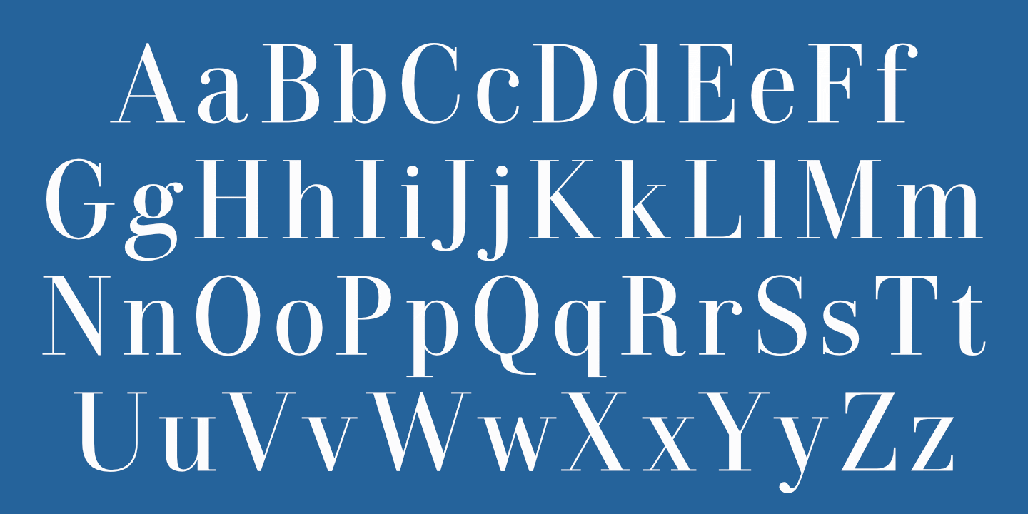 font poster