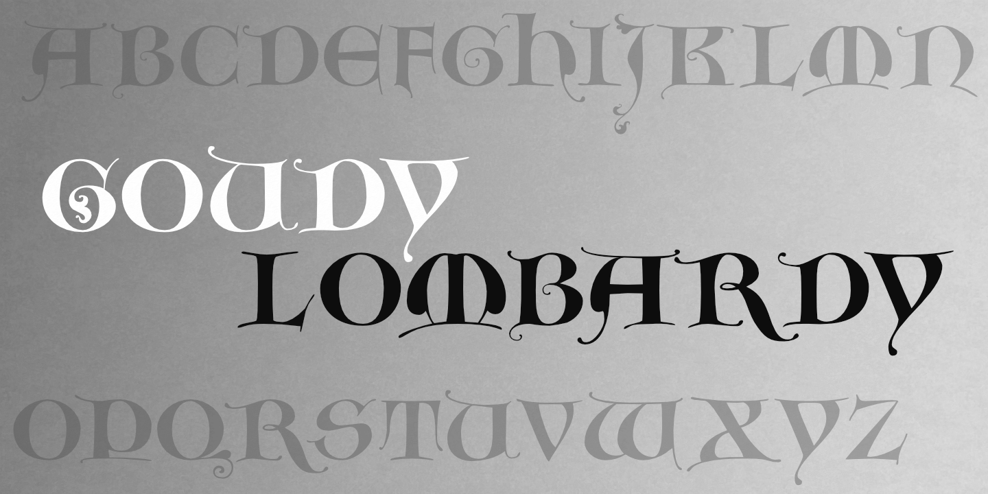 Font poster