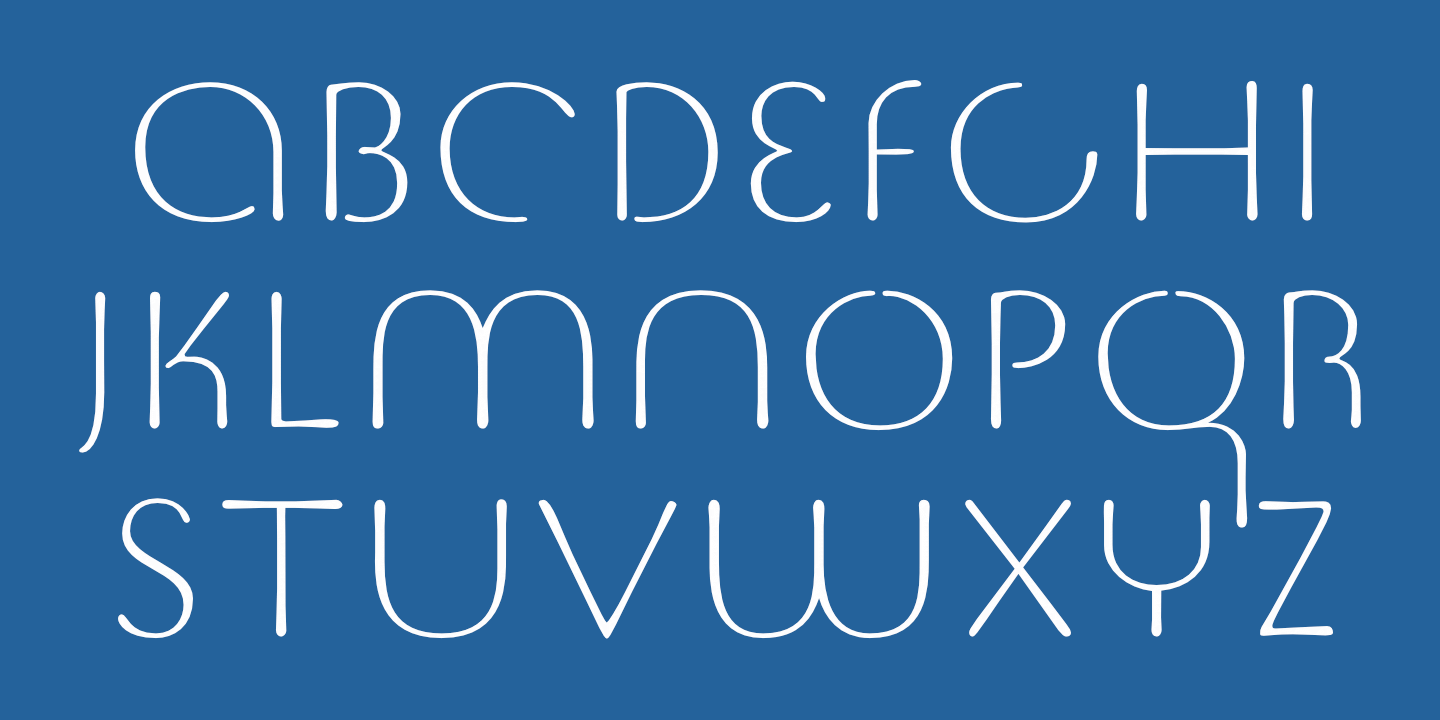 font poster