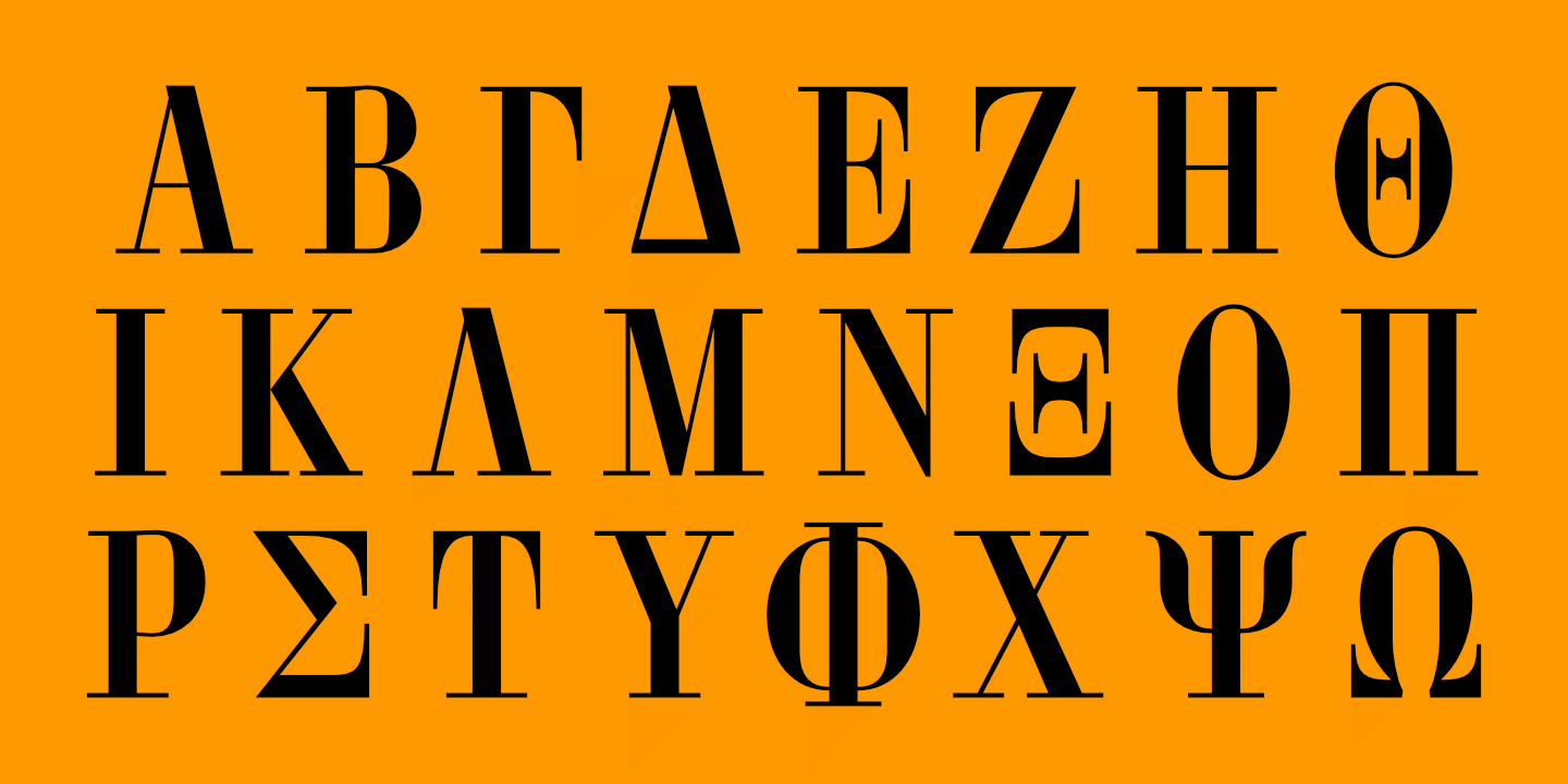 font poster