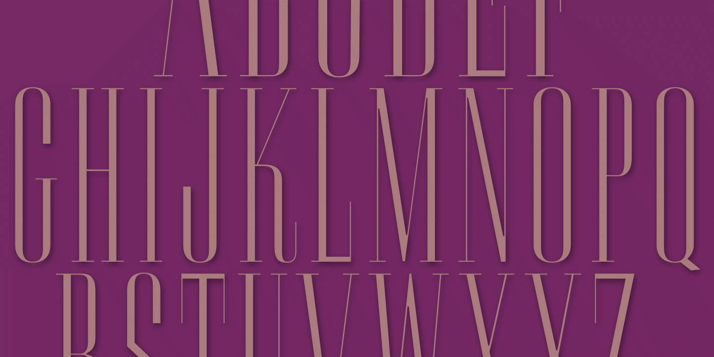 font poster