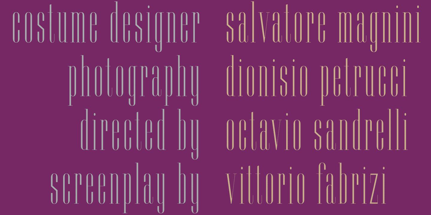 font poster