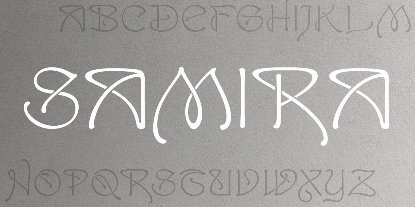 Font poster