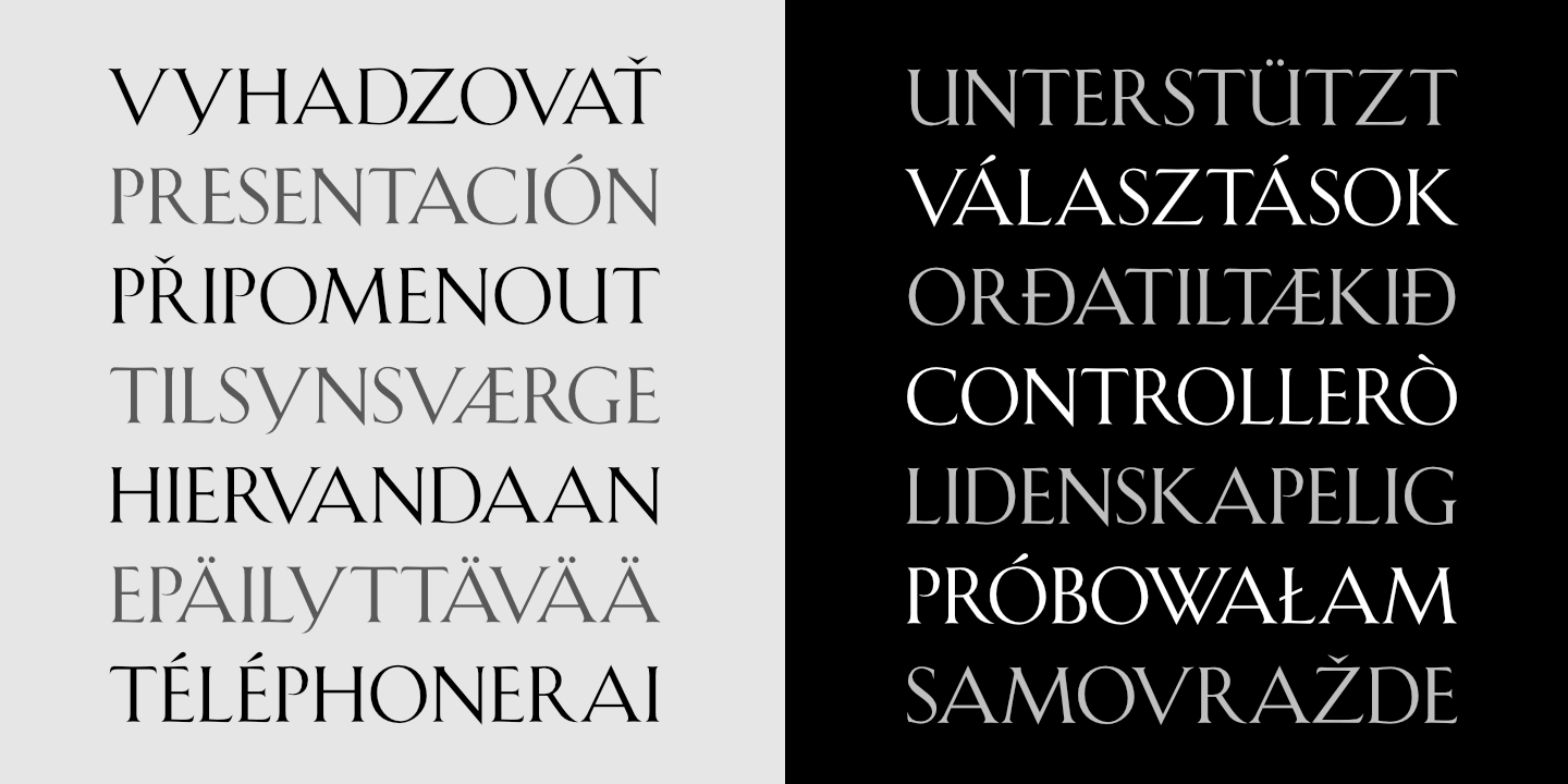 Stacked Text