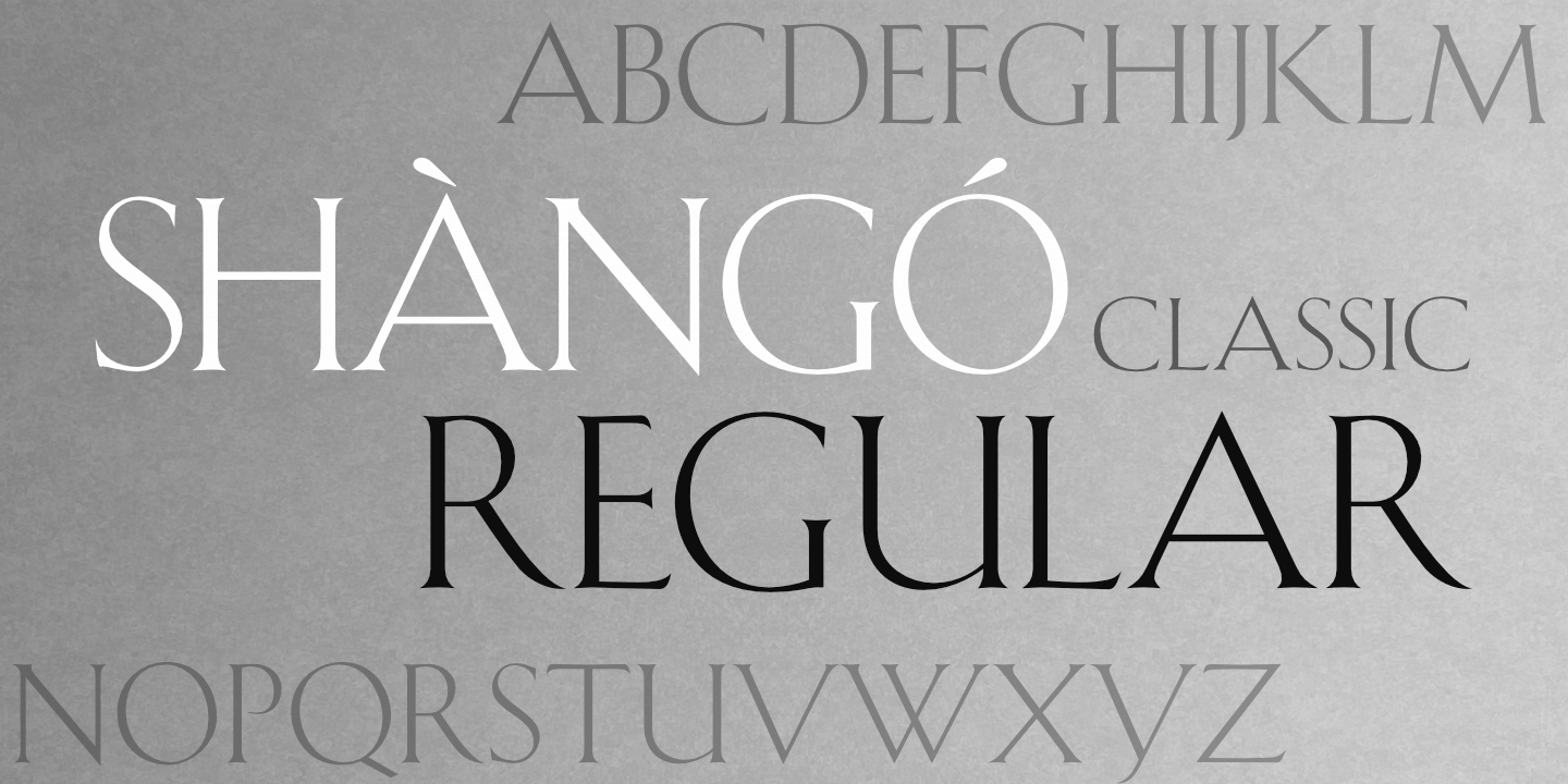 Font poster
