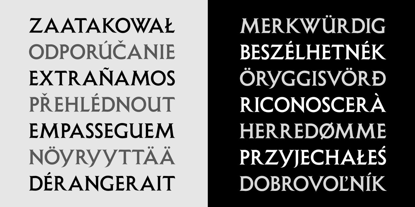Stacked Text