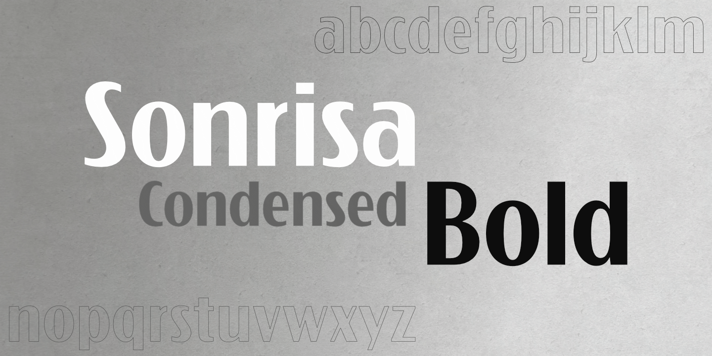 Font poster