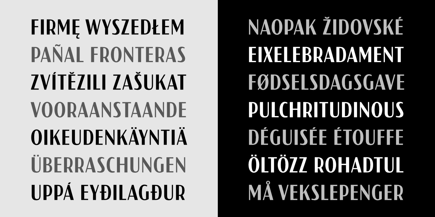 Stacked Text