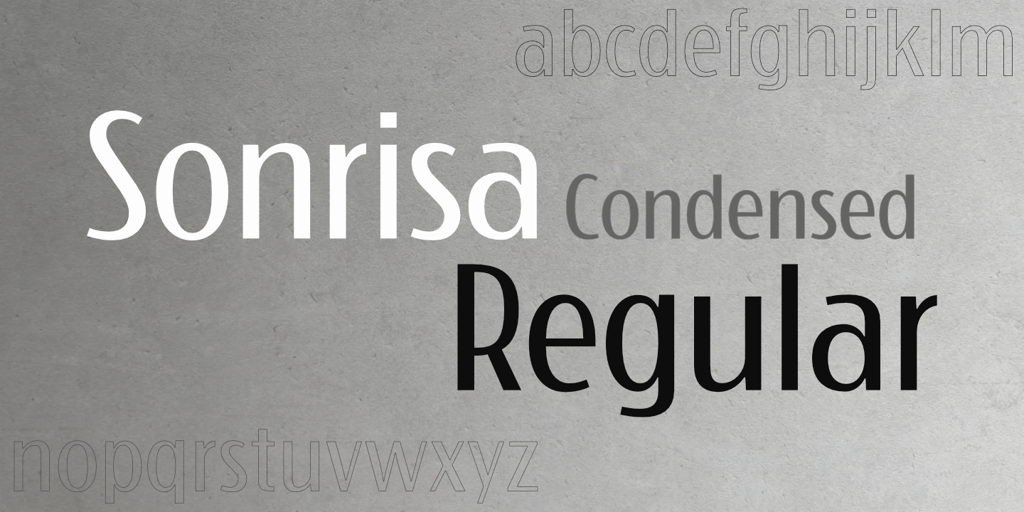 Font poster