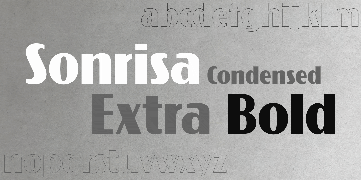 Font poster