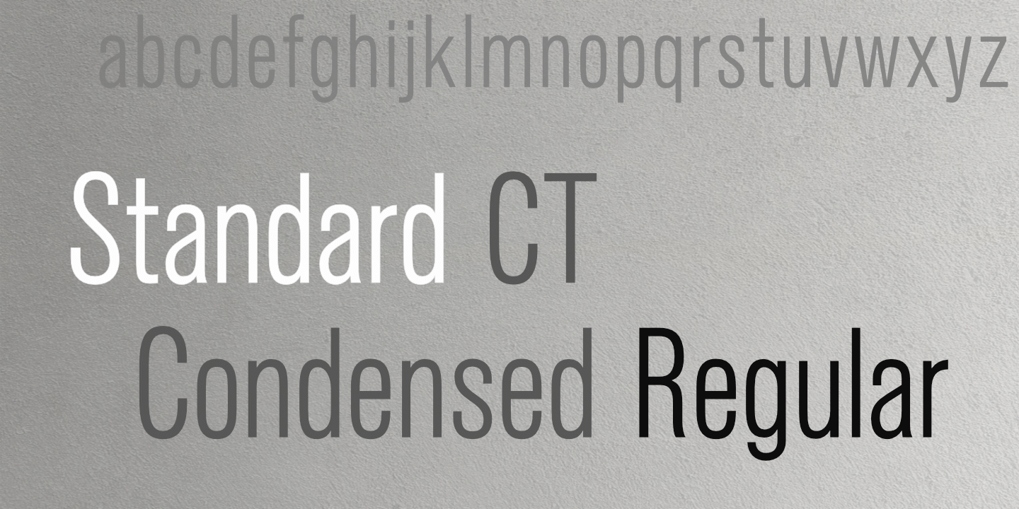 Font poster