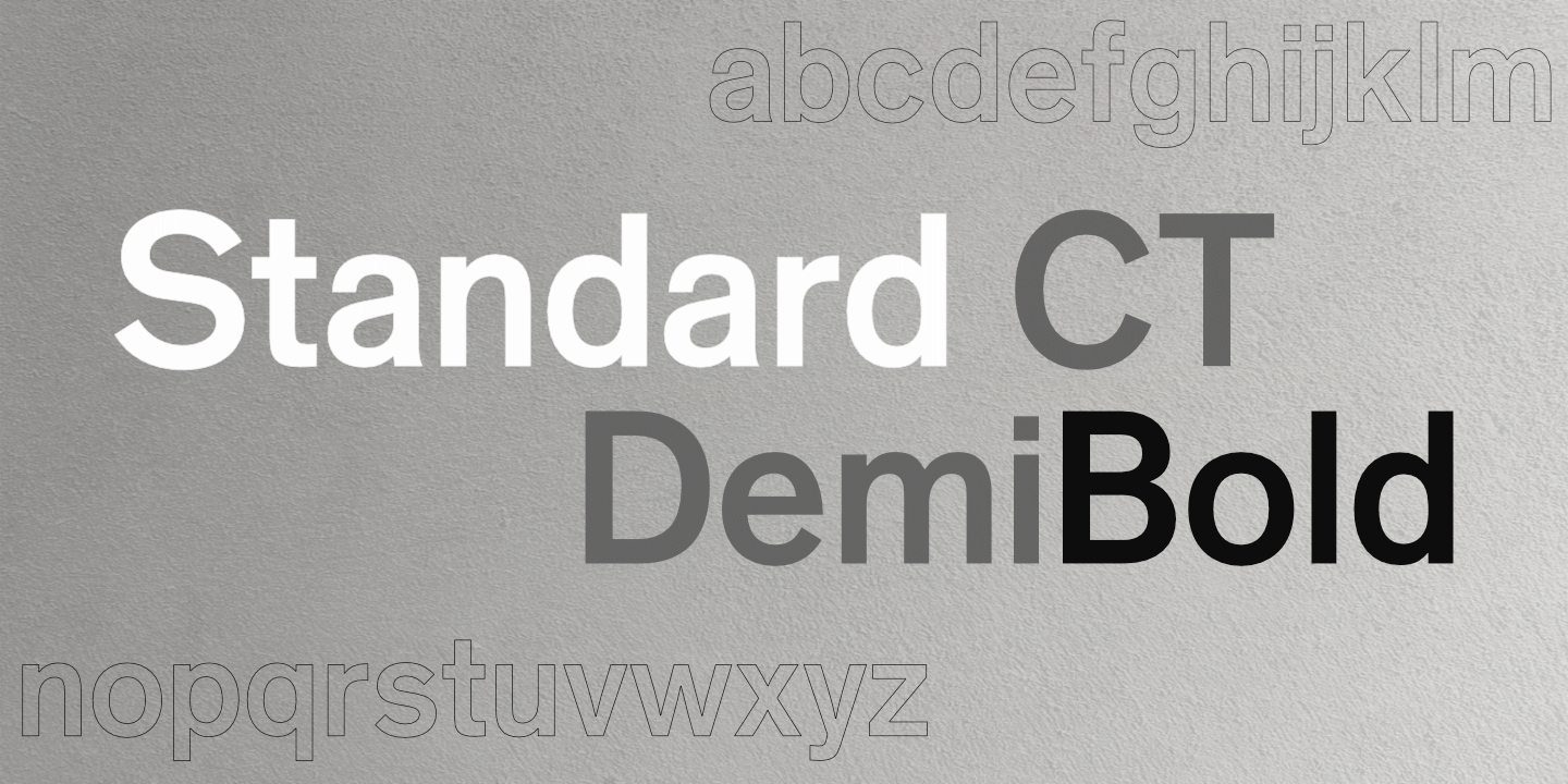 Font poster