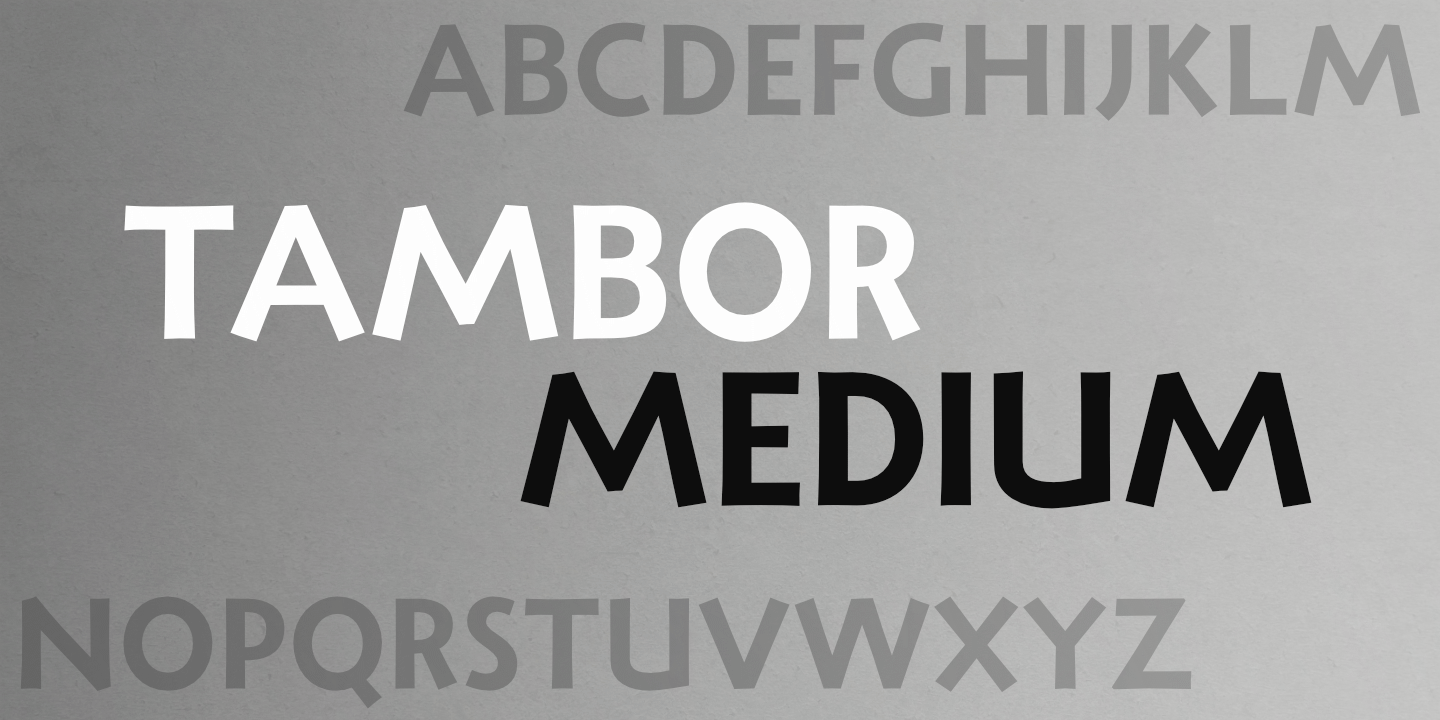 Font poster