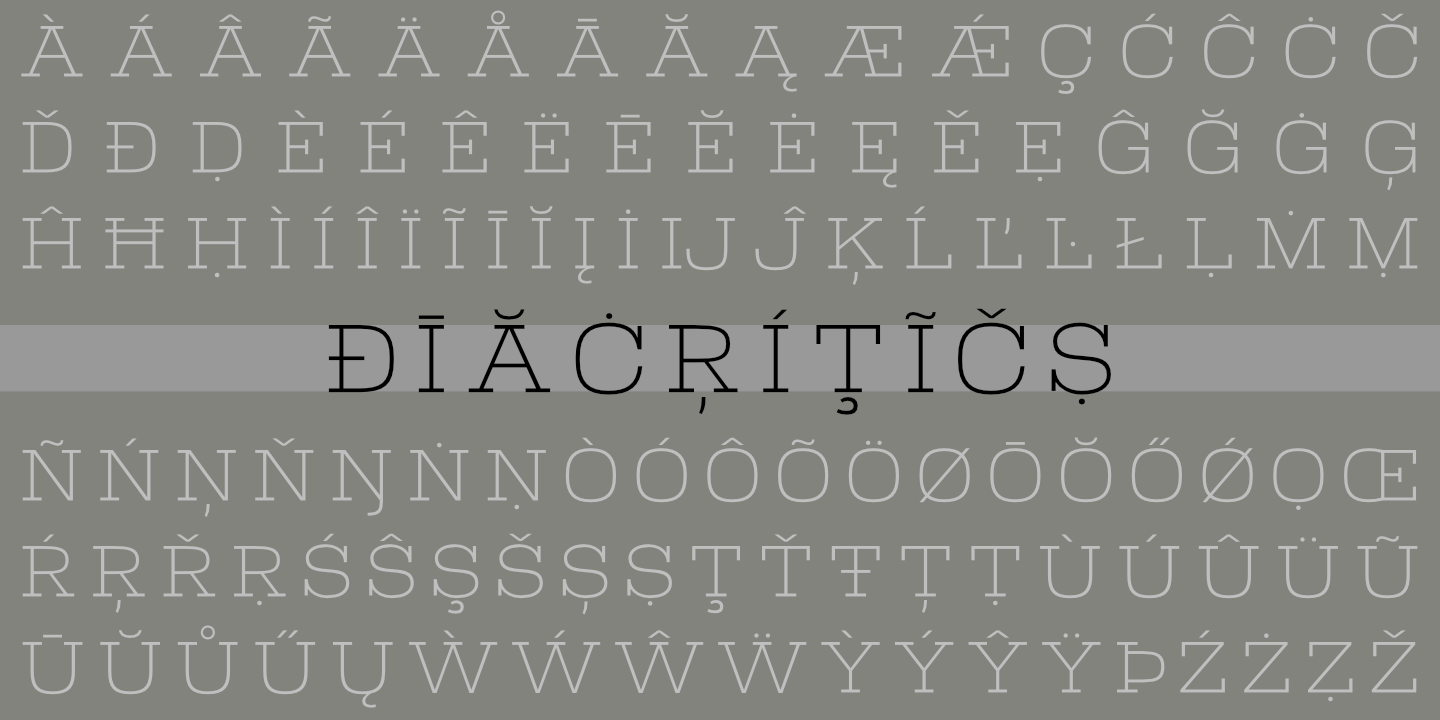 Diacritics
